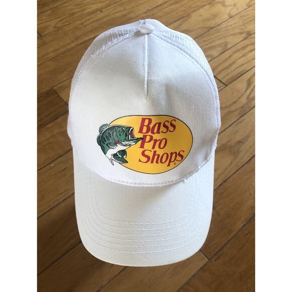 Bass Pro Shops Mesh Cap Hat Adjustable Snapback Trucker Fishing Baseball Outdoor - Picture 1 of 8